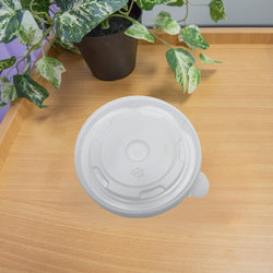 GreenyCare Compostable Denture Cup with Optional Lid