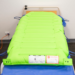 Inflatable and Reusable Patient Transfer Mat