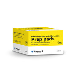Reynard Premium Alcohol and Chlorhexidine Prep Pads