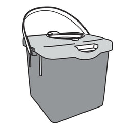 HYGEN™ Charging Bucket for Microfibre Cleaning Cloths