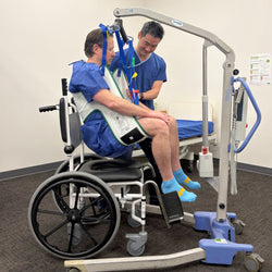 Haines Hygiene Sling - Transfer to Wheelchair