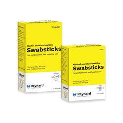 reynard alcohol and chlorhexidine foam swabstick range