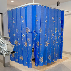 Road to Recovery Antimicrobial Medicurtains - Drawn