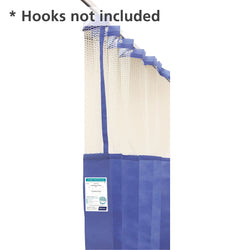 Antimicrobial Medical Curtains - CUSTOM LINES REDUCED TO CLEAR