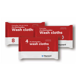 Reynard Chlorhexidine Wash Cloth Range