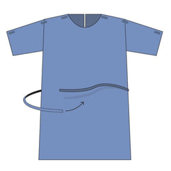 RediCare® EasyWrap Paediatric Patient Gown - Front Diagram