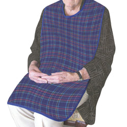 SmartBarrier® Clothing Protector Reusable - Blue Tartan
