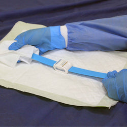 WipeClean Silicone Reusable Tourniquet - Cleaning Process