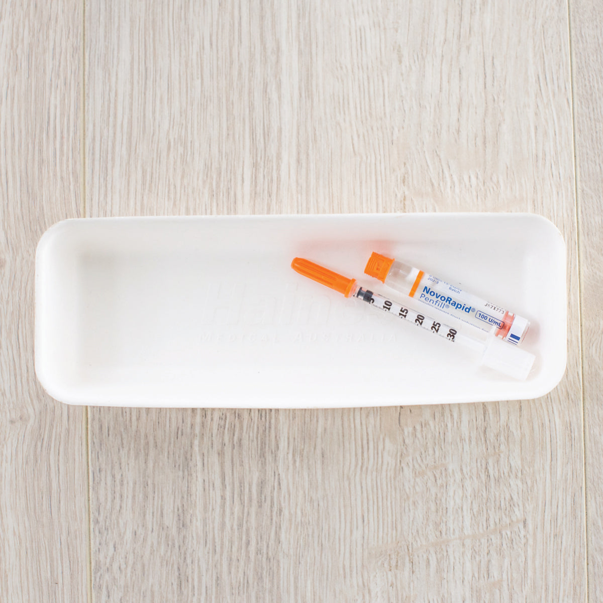 Injection Tray - Medical Grade - Compostable - Haines Medical Australia