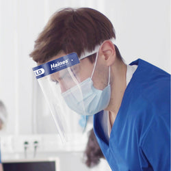Hospital Workers Face Shield