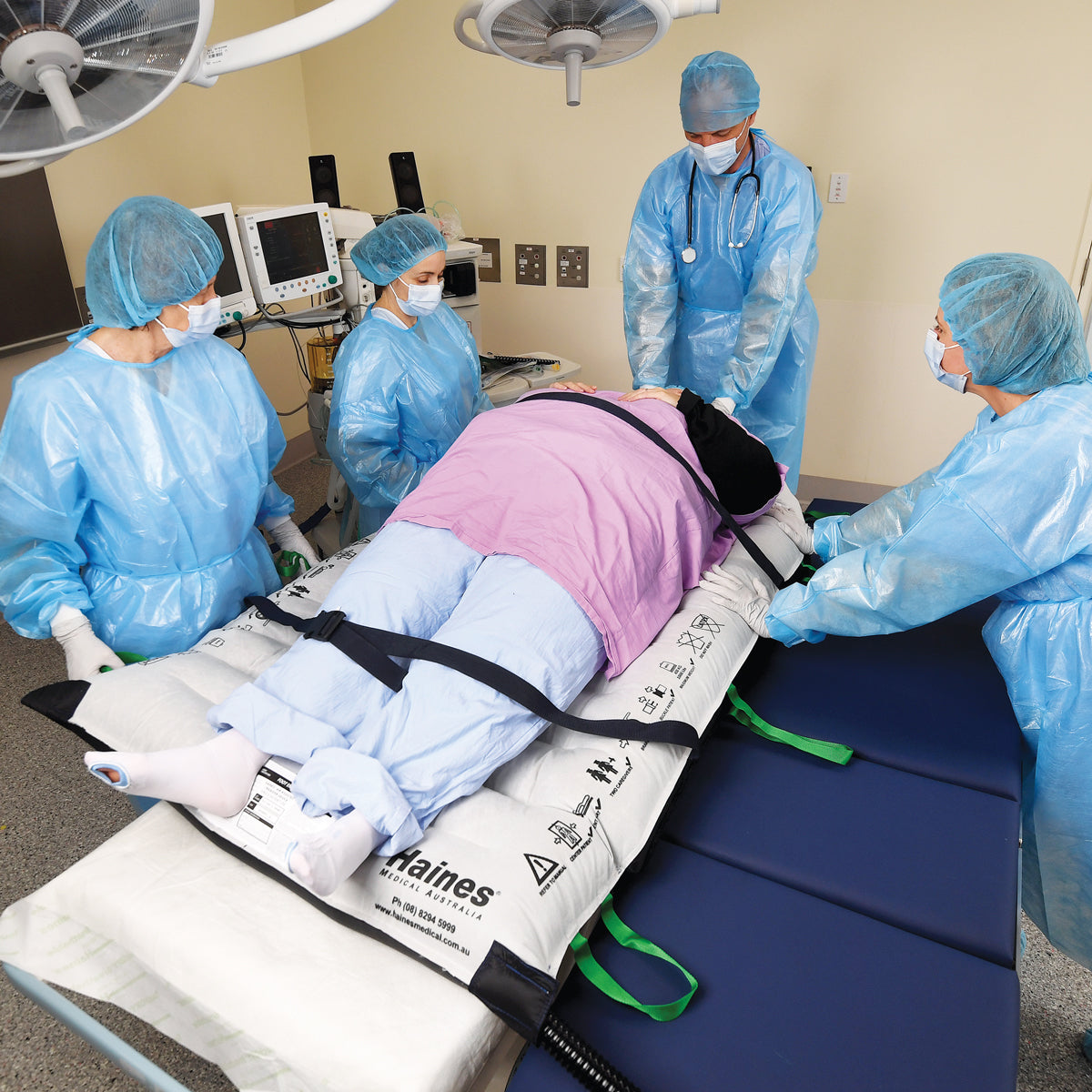 Air-Assited Transfer Mat - Haines Medical Australia